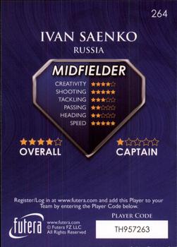 2009-10 Futera World Football Online Series 1 #264 Ivan Saenko Back