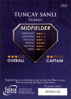 2009-10 Futera World Football Online Series 1 #265 Tuncay Sanli Back