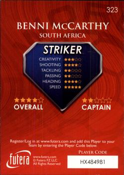 2009-10 Futera World Football Online Series 1 #323 Benni McCarthy Back