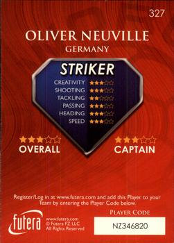 2009-10 Futera World Football Online Series 1 #327 Oliver Neuville Back