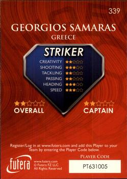 2009-10 Futera World Football Online Series 1 #339 Georgios Samaras Back