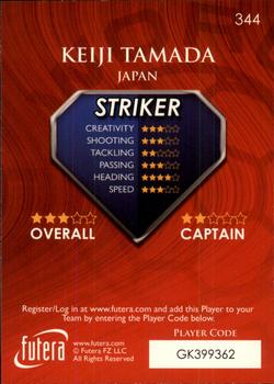 2009-10 Futera World Football Online Series 1 #344 Keiji Tamada Back