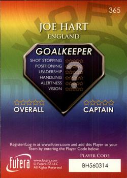 2009-10 Futera World Football Online Series 1 #365 Joe Hart Back