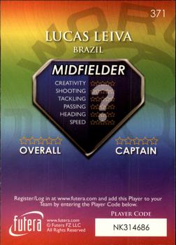 2009-10 Futera World Football Online Series 1 #371 Lucas Leiva Back