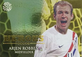 2010-11 Futera World Football Online Series 2 - Special Edition Heroes #HERSP35 Arjen Robben Front