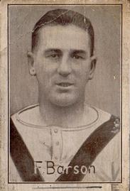 1926 Amalgamated Press English League (Div 1) Footer Captains #2 Frank Barson Front