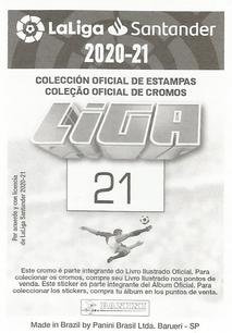 2020-21 Panini LaLiga Santander Stickers (Brazil) #21 Deyverson Back