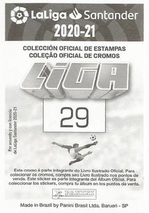 2020-21 Panini LaLiga Santander Stickers (Brazil) #29 Inigo Martinez Back