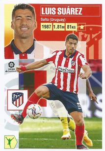 2020-21 Panini LaLiga Santander Stickers (Brazil) #58 Luis Suarez Front