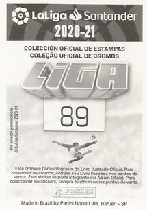 2020-21 Panini LaLiga Santander Stickers (Brazil) #89 William Carvalho Back