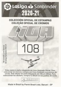 2020-21 Panini LaLiga Santander Stickers (Brazil) #108 Jens Jonsson Back