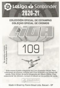 2020-21 Panini LaLiga Santander Stickers (Brazil) #109 Augusto Fernandez Back
