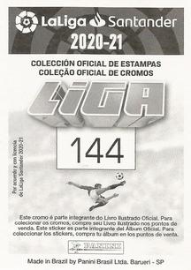 2020-21 Panini LaLiga Santander Stickers (Brazil) #144 Kevin Rodrigues Back