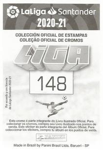 2020-21 Panini LaLiga Santander Stickers (Brazil) #148 Pedro Leon Back