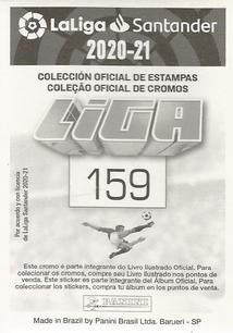 2020-21 Panini LaLiga Santander Stickers (Brazil) #159 Gonzalo Verdu Back