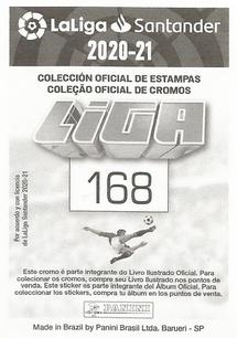 2020-21 Panini LaLiga Santander Stickers (Brazil) #168 Fidel Back