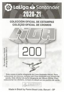 2020-21 Panini LaLiga Santander Stickers (Brazil) #200 Domingos Duarte Back