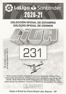 2020-21 Panini LaLiga Santander Stickers (Brazil) #231 Paco Lopez Back