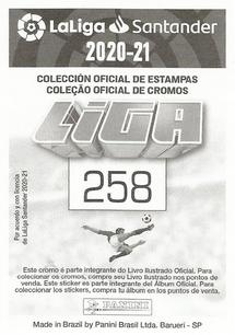 2020-21 Panini LaLiga Santander Stickers (Brazil) #258 Marcelo Back