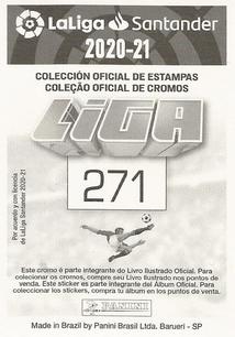 2020-21 Panini LaLiga Santander Stickers (Brazil) #271 Ruben Martinez Back