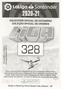 2020-21 Panini LaLiga Santander Stickers (Brazil) #328 Jasper Cillessen Back