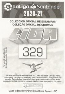2020-21 Panini LaLiga Santander Stickers (Brazil) #329 Thierry Correia Back