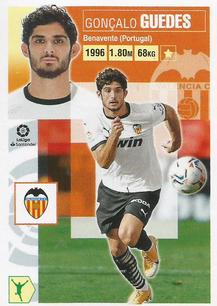 2020-21 Panini LaLiga Santander Stickers (Brazil) #341 Goncalo Guedes Front