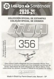 2020-21 Panini LaLiga Santander Stickers (Brazil) #356 Fede San Emeterio Back