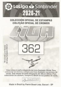 2020-21 Panini LaLiga Santander Stickers (Brazil) #362 Marcos Andre Back