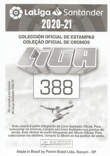 2020-21 Panini LaLiga Santander Stickers (Brazil) #388 Jordi Alba Back