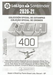 2020-21 Panini LaLiga Santander Stickers (Brazil) #400 Dani Carvajal Back