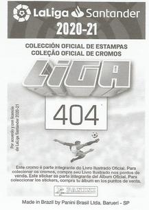 2020-21 Panini LaLiga Santander Stickers (Brazil) #404 Ferland Mendy Back