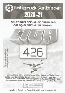 2020-21 Panini LaLiga Santander Stickers (Brazil) #426 Saul Niguez Back