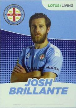 2019 Melbourne City FC Club Cards #6 Josh Brillante Front