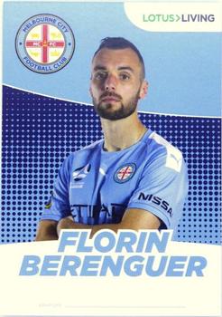 2019 Melbourne City FC Club Cards #10 Florin Berenguer Front