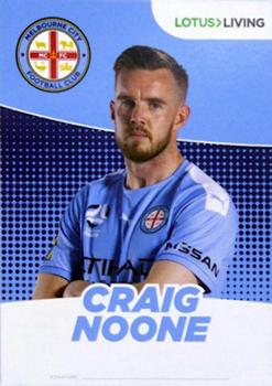 2019 Melbourne City FC Club Cards #11 Craig Noone Front