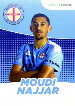 2019 Melbourne City FC Club Cards #30 Moudi Najjar Front