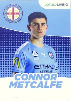 2019 Melbourne City FC Club Cards #34 Connor Metcalfe Front