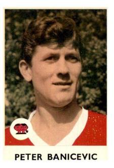 1965-66 Scanlen's Football Gum #2 Peter Banicevic Front