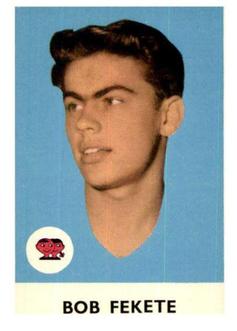1965-66 Scanlen's Football Gum #3 Bob Fekete Front