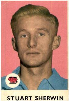 1965-66 Scanlen's Football Gum #22 Stuart Sherwin Front
