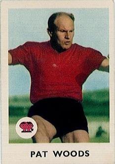 1965-66 Scanlen's Football Gum #28 Pat Woods Front