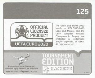 2021 Panini UEFA Euro 2020 Tournament Edition Blue #125 Dennis Praet Back