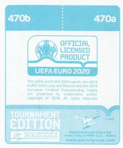 2021 Panini UEFA Euro 2020 Tournament Edition Blue #470 Stanislav Lobotka / Róbert Mak Back