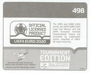 2021 Panini UEFA Euro 2020 Tournament Edition Blue #498 Eric García Back