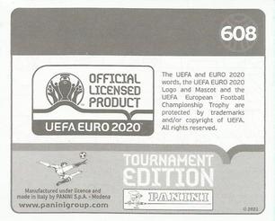 2021 Panini UEFA Euro 2020 Tournament Edition Blue #608 Ádám Lang Back