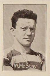 1926 Amalgamated Press Famous Footer Internationals #19 Willie McStay Front
