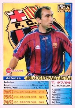 1998-99 Mundicromo Las Fichas de la Liga #10 Abelardo Back