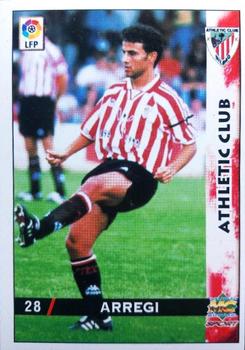 1998-99 Mundicromo Las Fichas de la Liga #28a Joseba Arregi Front