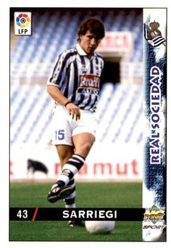 1998-99 Mundicromo Las Fichas de la Liga #43a Sarriegui Front